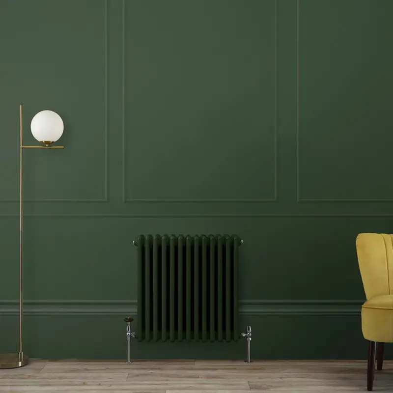 Radiatore Orizzontale Tradizionale a Doppia Colonna - Scelta di Colori e Dimensioni Classiche - Regent - Spedizione rapida