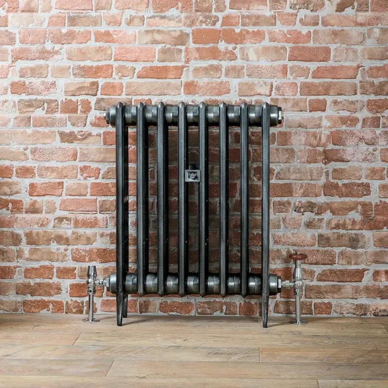 Diretto dal produttore | Radiatore Tradizionale in Ghisa 660mm - Colore Peltro Scuro - Victoria - Disponibile in Diverse Misure