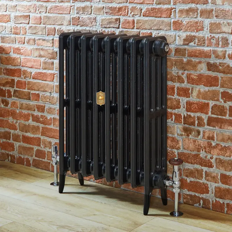 Di tendenza | Radiatore in Ghisa - 660mm - Nero - Disponibile in Diverse Misure - Victoria