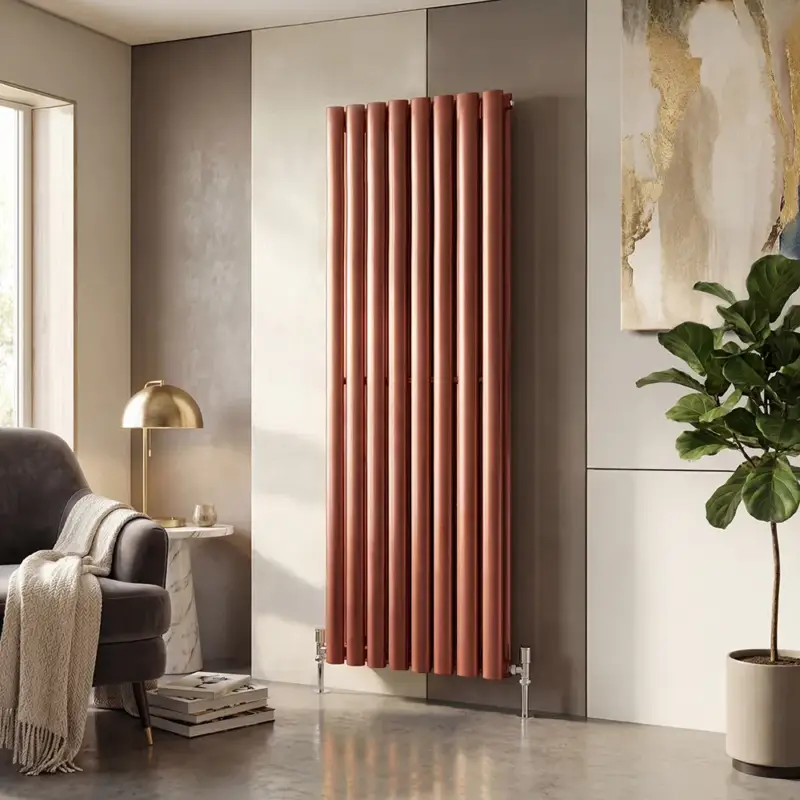 Radiatore di Design - Verticale - Scelta di Colori Metallici e Misure - Revive | Pochi pezzi rimasti
