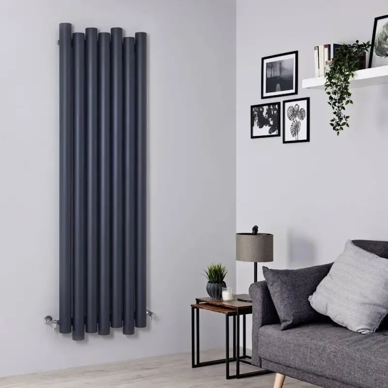Diretto dalla fabbrica - Radiatore di Design Verticale in Alluminio - Più Finiture - Laeto