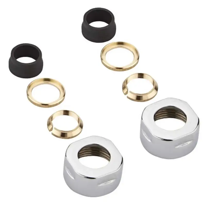 Coppia di Valvole Termostatiche Angolari con Adattatore per Radiatori e Scaldasalviette - 15mm - Cromate - Prezzo di fabbrica