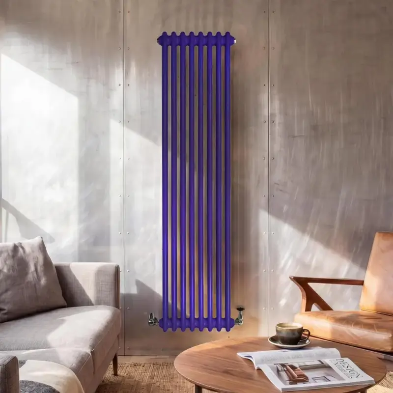 Vertical Traditional Column Radiator - Double Column - Choice of Bright Colours and Sizes | Qualità garantita