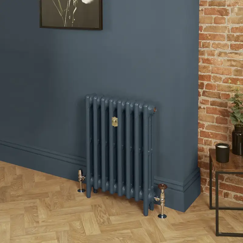 Compra oggi | Radiatore Tradizionale in Ghisa a 3 Colonne - Alto 560mm - Finitura Blu Hague Blue di Farrow & Ball - Mercury