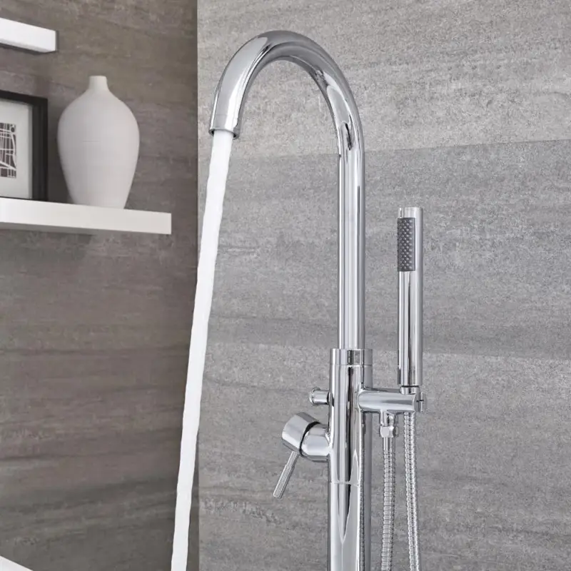 Non lasciartelo sfuggire - Rubinetto Miscelatore per Vasca da Bagno Moderno con Doccetta - Disponibile in Diverse Finiture
