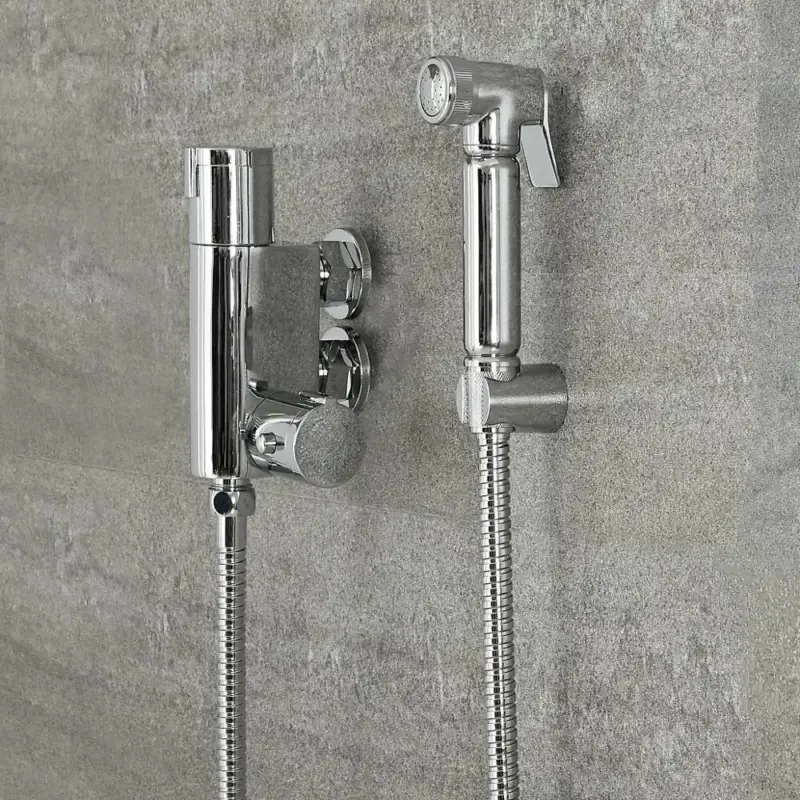 Kit Doccetta Igienica per WC con Miscelatore Termostatico - Cromato - Como | Scorte quasi esaurite