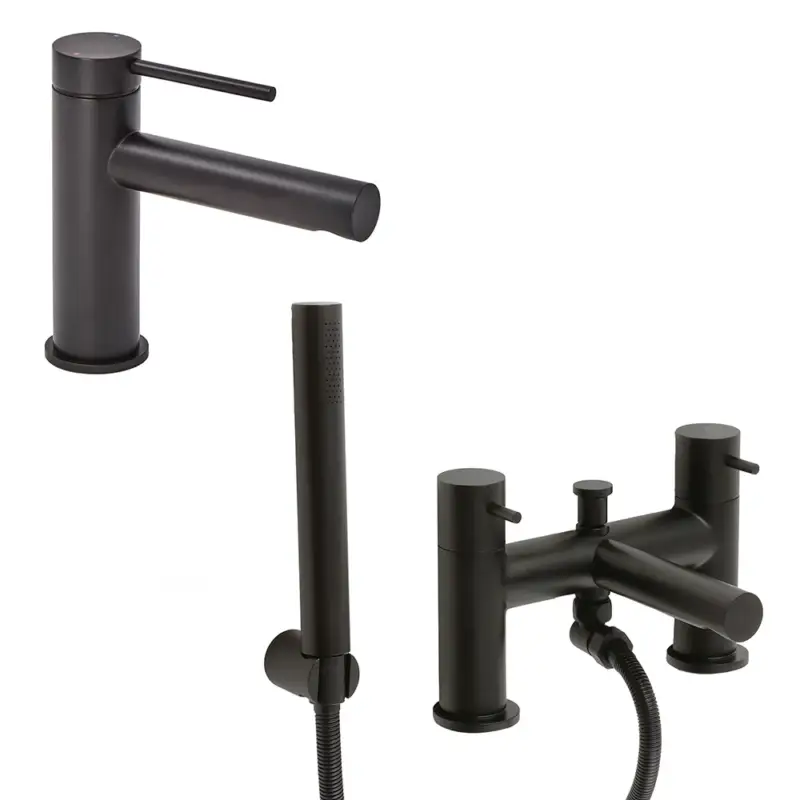 Appena arrivato | Set di Miscelatori per Lavabo e Vasca da Bagno con Doccia - Scelta di Finiture - Otto