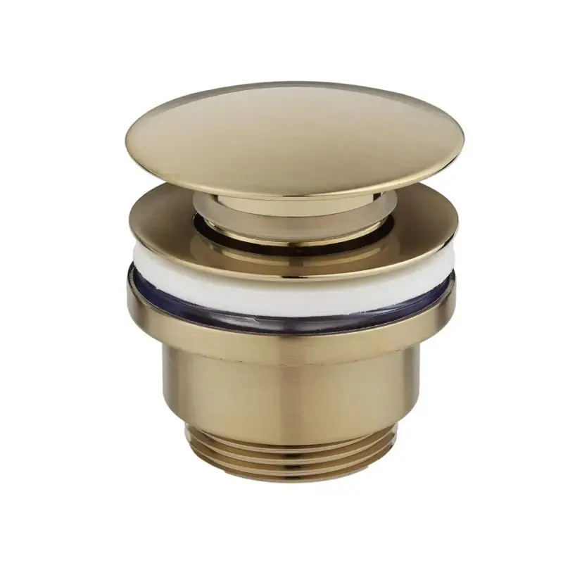 Tra i preferiti - Piletta di Scarico Universale Click-Clack per Lavabo - Oro Satinato