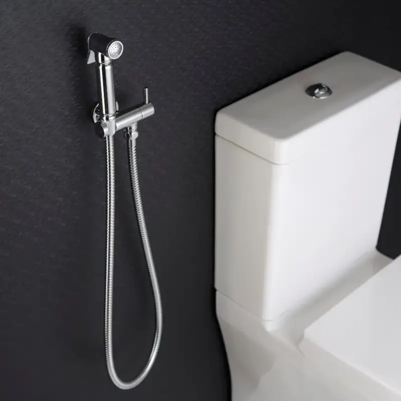 Di tendenza - Doccetta WC Completa di Supporto Murale e Tubo Flessibile - Mirage