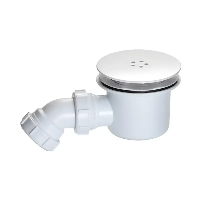 Ultimi pezzi | Piletta di Scarico Bianca per Piatto Doccia da 90mm - Maxon