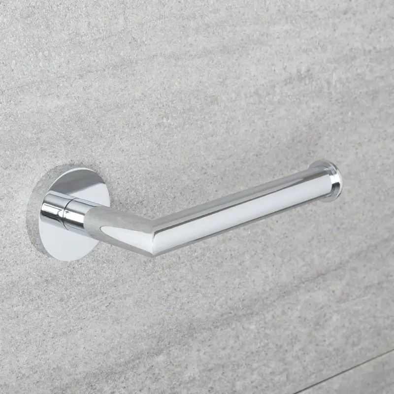 Porta Rotolo Carta Igienica - Cromato - Como | Novità nello shop