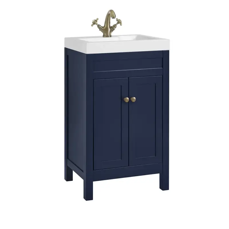 Mobile Bagno da 500mm con Lavabo - Scelta della Finitura e Maniglie - Warwick - Scelta dei clienti
