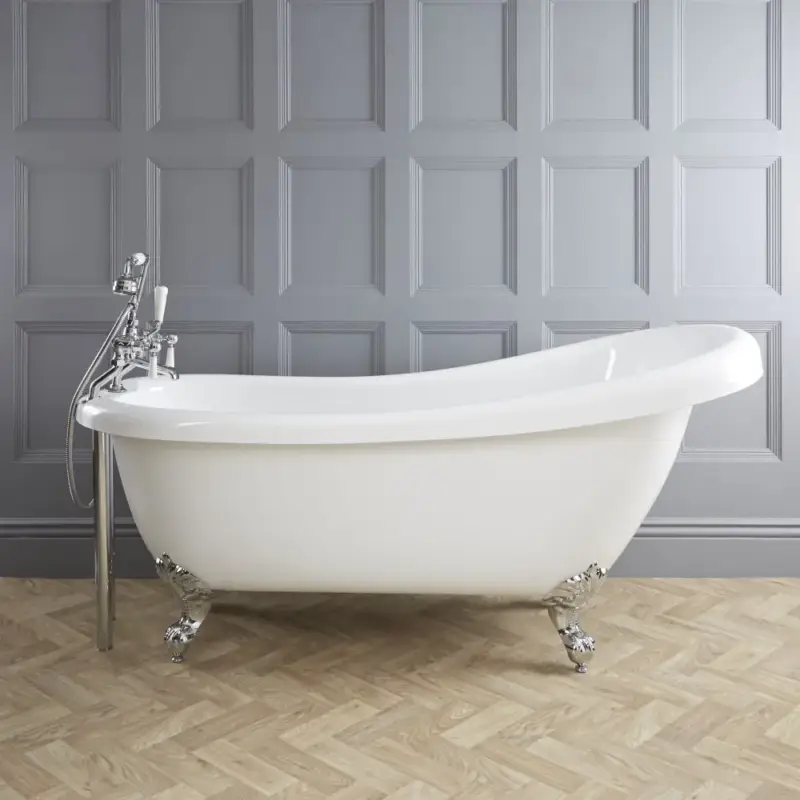 Ordinabile online - Vasca da Bagno Centro Stanza Freestanding - 1710 x 740mm - Diversi Piedini Disponibili - Legend
