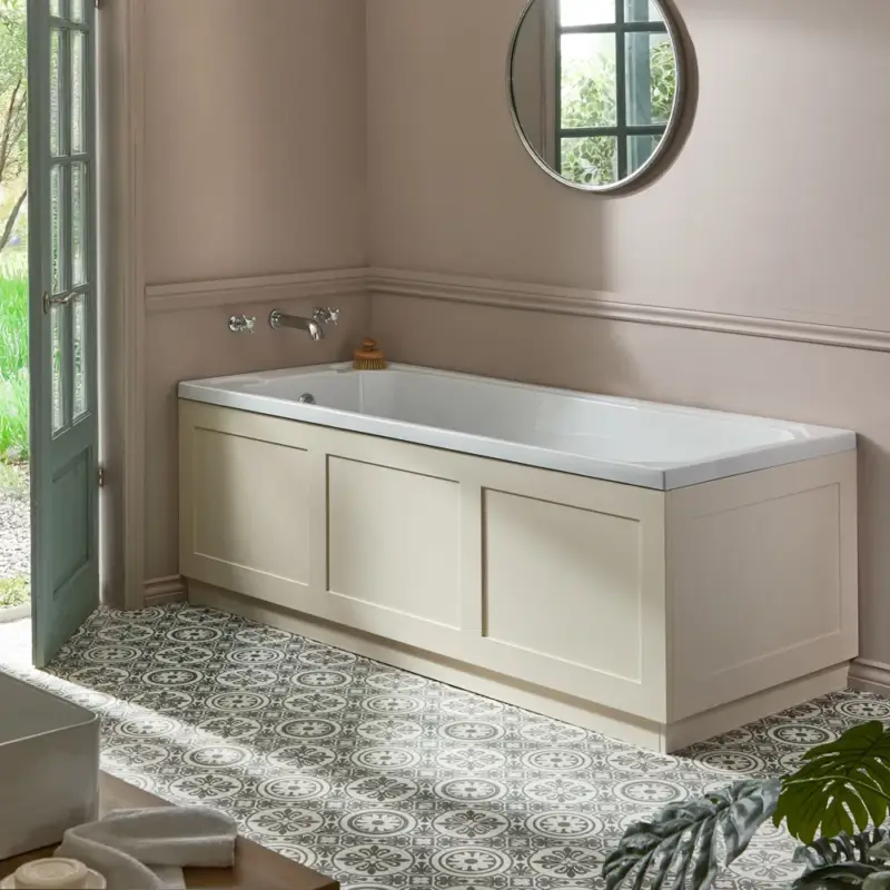 In pronta consegna | Vasca da Bagno Tradizionale Art Deco - Scelta di Dimensioni e Pannelli - Richmond