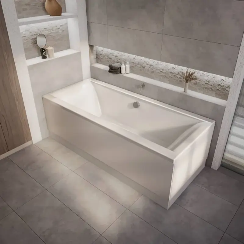 Vasca da Bagno Moderna a Doppia Estremità - Scelta di Dimensioni e Pannelli - Sandford - Grande successo