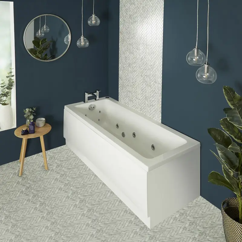 Grande sconto - Vasca da Bagno Idromassaggio - Scelta di Misure, Pannelli e Opzioni Idrogetti