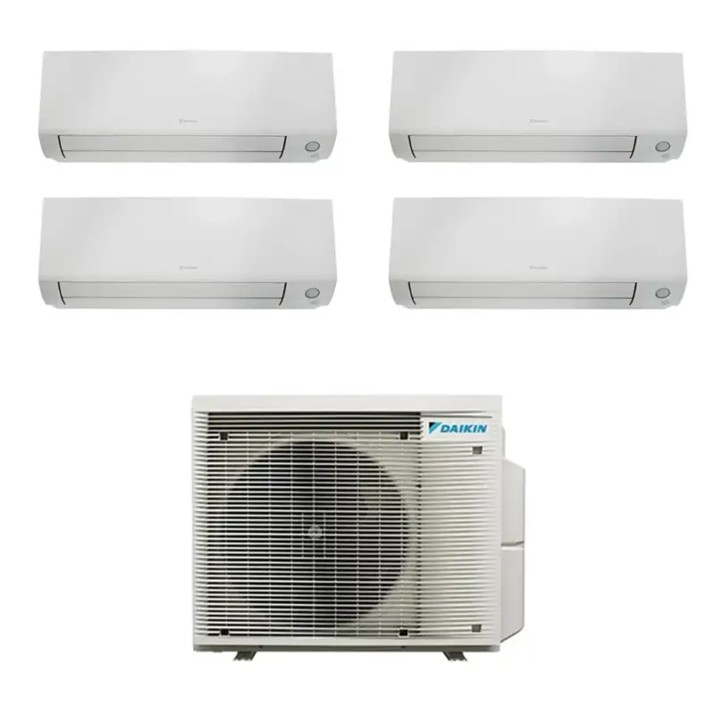 Daikin PERFERA ALL SEASON R32 Climatizzatore a parete quadri split inverter Wi-Fi bianco | unità esterna 6.8 kW unità interne 5000+5000+5000+5000 BTU | Svendita