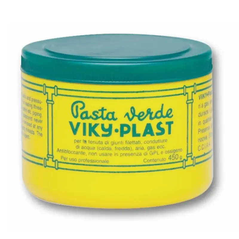 Pasta verde VIKY-PLAST in barattolo da 150 e 450 grammi | Ordina online