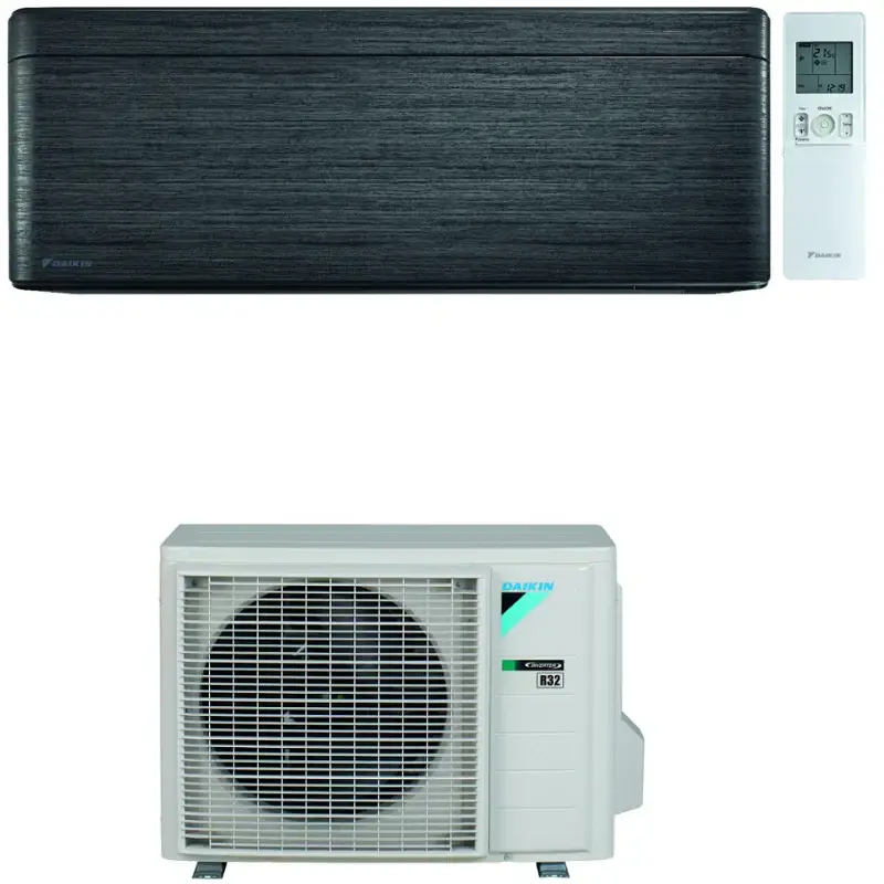 CONDIZIONATORE DAIKIN STYLISH REAL BLACKWOOD WI-FI 9000 BTU MONOSPLIT INVERTER R32 FTXA25BT A+++ - Preferito dai clienti