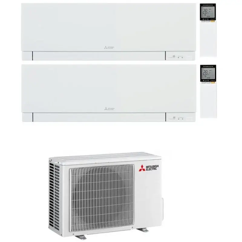 Acquista ora | CONDIZIONATORE MITSUBISHI DUAL SPLIT KIRIGAMINE ZEN MSZ-EF BIANCO 7000+9000 BTU WIFI INVERTER MXZ-2F42VF5 A+++