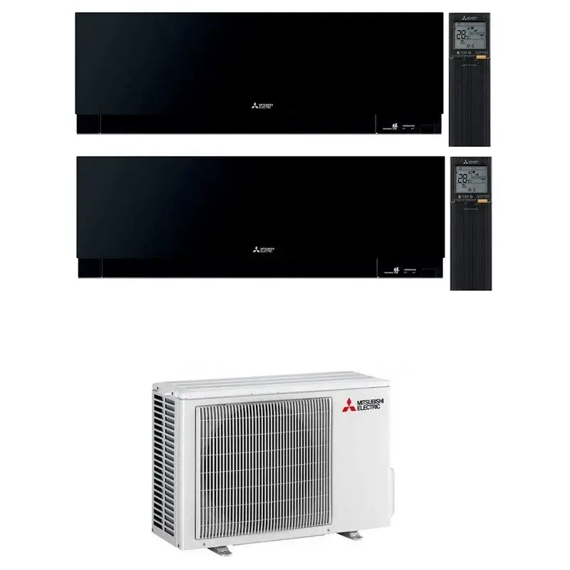 Acquista oggi | CONDIZIONATORE MITSUBISHI DUAL SPLIT KIRIGAMINE ZEN MSZ-EF NERO 7000+7000 BTU WIFI INVERTER MXZ-2F42VF5 A+++