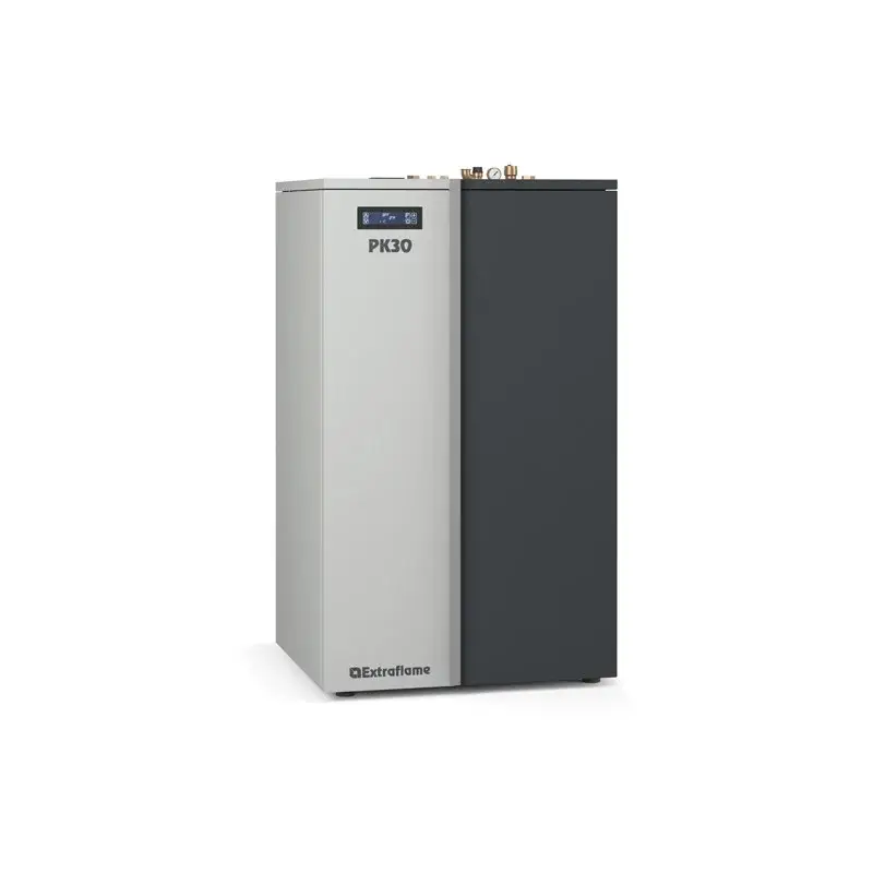 CALDAIA A PELLET LA NORDICA EXTRAFLAME PK30 30 KW IN ACCIAIO - Imperdibile