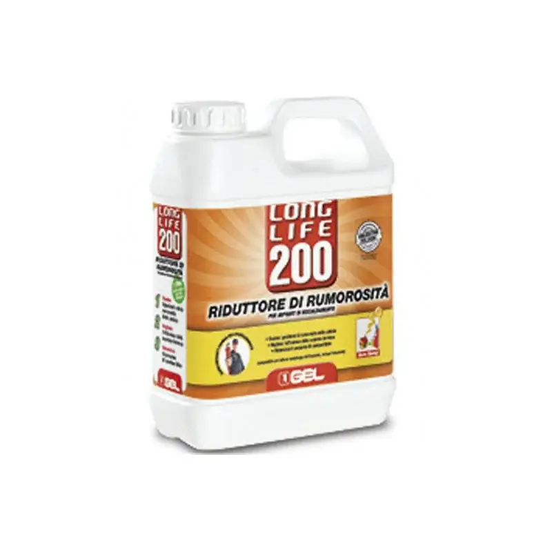 Nuovo lancio - GEL LONG LIFE 200 1LT INIBITORE DI RUMOROSITA'