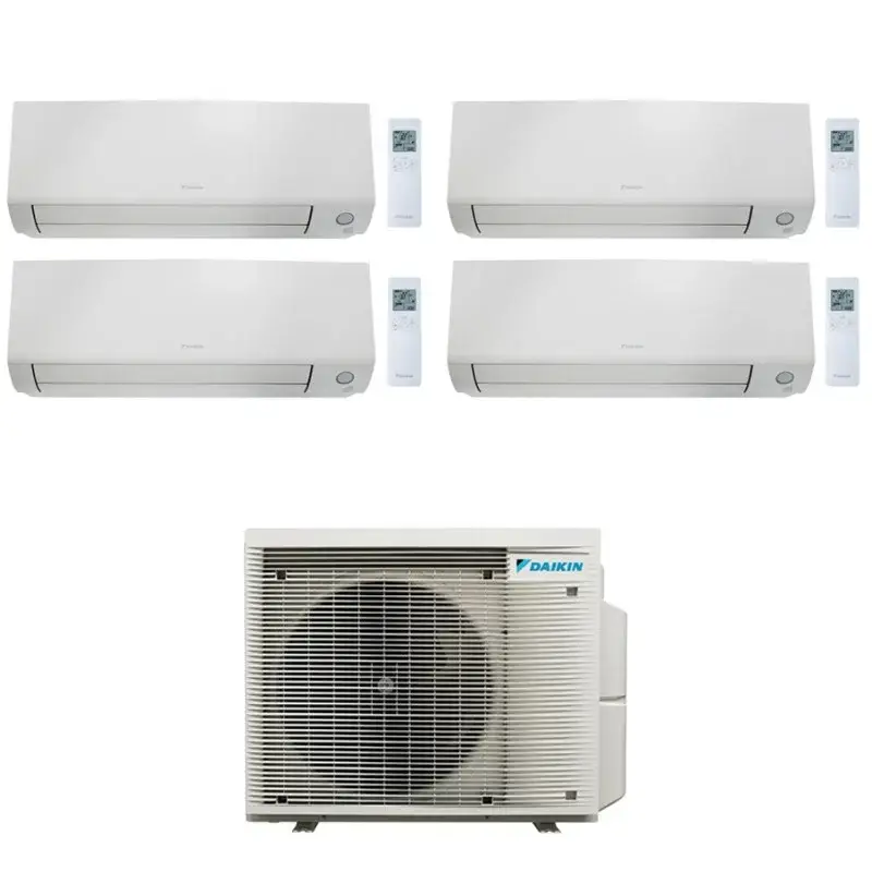 Acquista online | CONDIZIONATORE DAIKIN QUADRI SPLIT PERFERA ALL SEASONS 9000+9000+12000+18000 BTU WIFI INVERTER 4MXM80A A+++