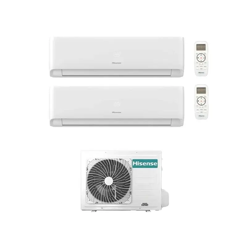 CONDIZIONATORE HISENSE DUAL SPLIT ECOSENSE 12000+12000 BTU WIFI INVERTER 3AMW72U4RJC A++ - Compra online
