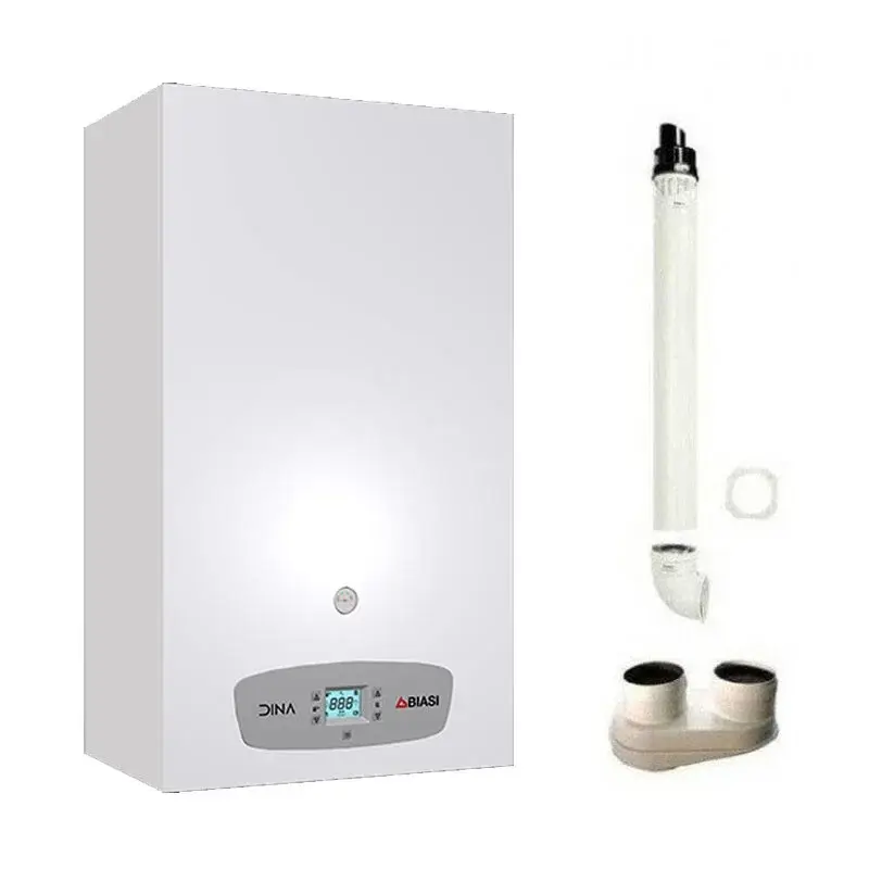Appena aggiunto - CALDAIA BIASI DINA 25 KW A CONDENSAZIONE CAMERA STAGNA METANO/GPL M375CB.2025 SM + KIT FUMI OMAGGIO