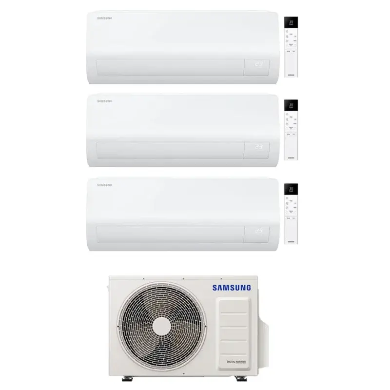 Acquista oggi - CONDIZIONATORE SAMSUNG TRIAL SPLIT CEBU S2 9000+12000+12000 BTU WIFI INVERTER AJ068TXJ3KG/EU A++
