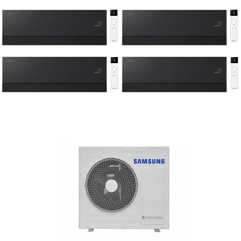 CONDIZIONATORE SAMSUNG QUADRI SPLIT WINDFREE PREMIÈRE 7000+7000+9000+12000 BTU SOAPSTONE WIFI INVERTER AJ080TXJ4KG/EU A++ | Offerta