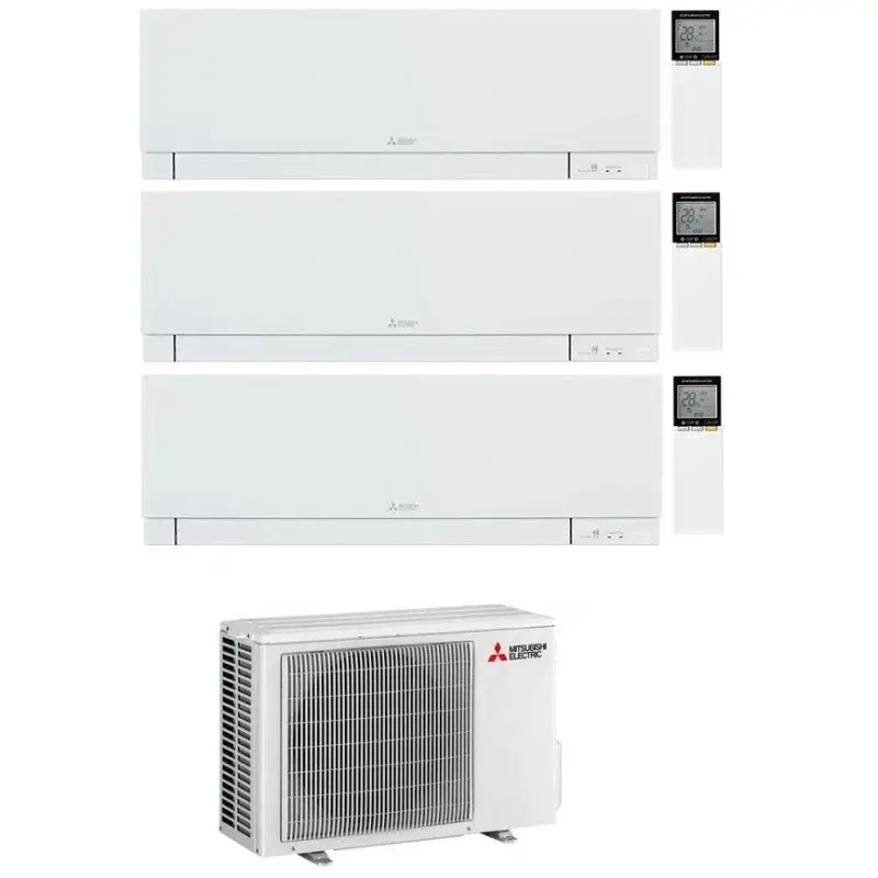 Acquista online | CONDIZIONATORE MITSUBISHI KIRIGAMINE ZEN BIANCO TRIAL SPLIT MSZ-EF 7000+9000+12000 BTU WIFI INVERTER MXZ-4F72VF5 A++