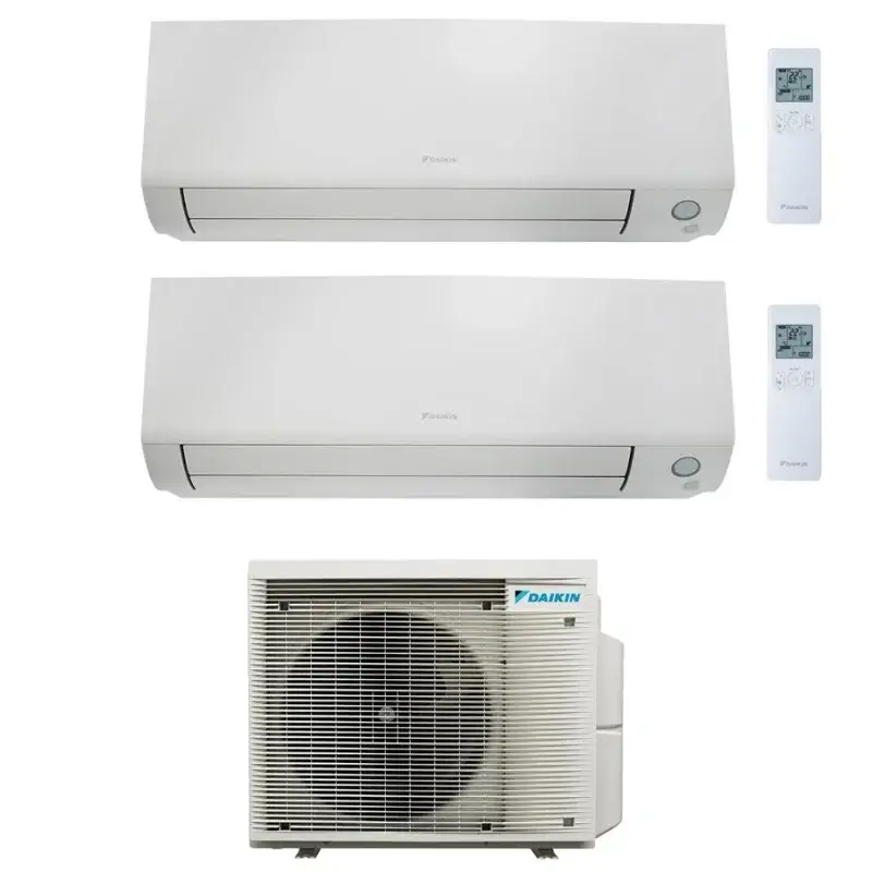 Acquista dal produttore | CONDIZIONATORE DAIKIN DUAL SPLIT PERFERA ALL SEASONS 7000+9000 BTU WIFI INVERTER 4MXM80A A+++
