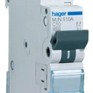 HAGER INTERRUTTORE AUTOMATICO MODULARE 1 POLO + NEUTRO 25A 4.5 KA C 1 MODULO MJN525A - Appena aggiunto