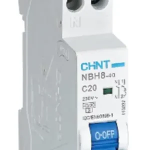 CHINT Interruttore magnetotermico NBH8-40/C20-1PN-4,5 -INT MT 1P+N 20A 4,5KA CURVA 1 C 1 M, 190237 | Non lasciartelo sfuggire