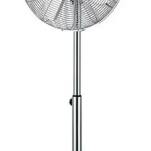 Nuovo arrivo - ZEPHIR Ventilatore piantana cromato base tonda diametro 40 cm PF40CR