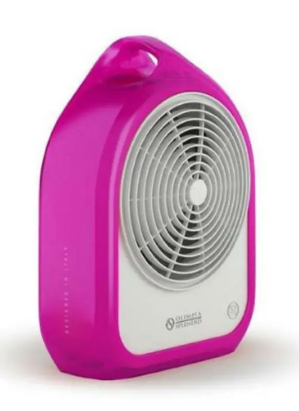 OLIMPIA SPLENDID TERMOVENTILATORE SPLENDID FLUO FUXIA COLORE PORPORA 2000W 99565 | Preferito dai clienti