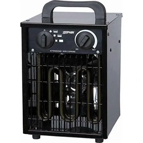 ZEPHIR TERMOVENTILATORE INDUSTRIALE 3KW 2 LIVELLI NERO ZFH30C | Offerta