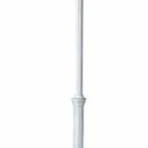 WEBMARKETPOINT SOVIL LAMPIONE CLASSICO PALO A 3 LUCI TELESCOPICO PER ESTERNO BIANCO-ARGENTO OLD MAX 203 798/37 - Outlet