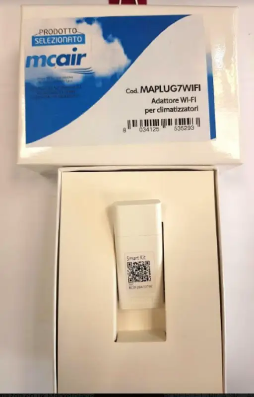 MCAIR ADATTATORE WIFI PER CLIMATIZZATORE KIT SMART MAPLUG7WIFI | Appena aggiunto