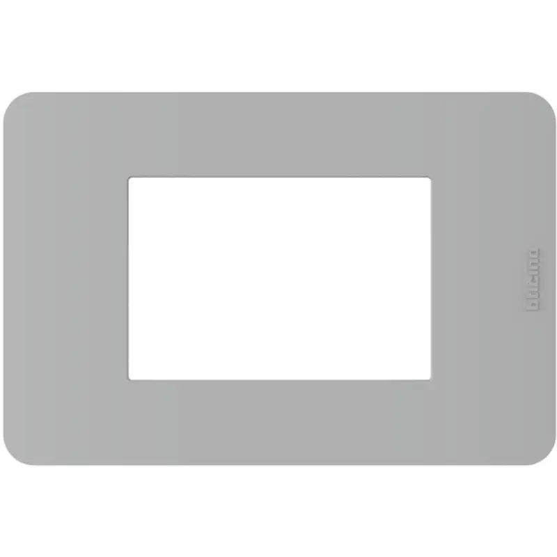 BTICINO MATIXGO - PLACCA 3P GREY IN TECNOPOLIMERO JA4803JG | Acquisto sicuro