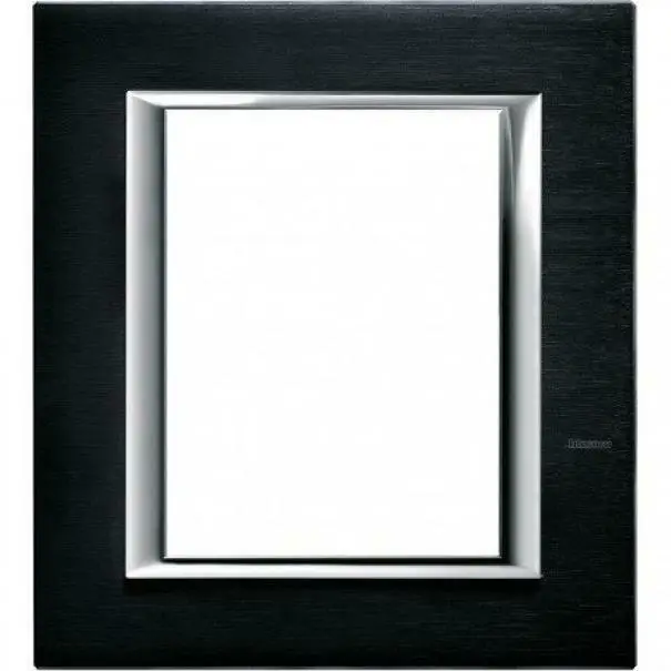 Ora disponibile | BTICINO PLACCA 3+3P ANTRACITE AXOLUTE HA4826XS