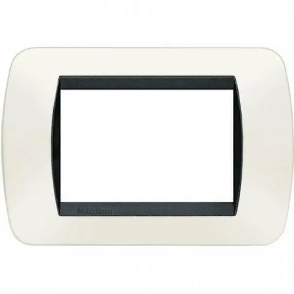 BTICINO PLACCA 3 MODULI IN PLASTICA BIANCA LIVINGLIGHT L4803PB | Alta qualità