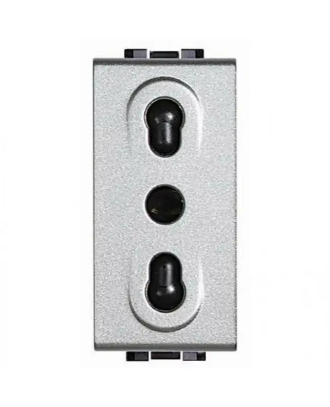 Nuovo arrivo - BTICINO PRESA 2P+T 10/16A BIPASSO LIGHT TECH NT4180