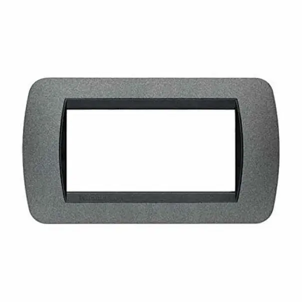 Consegna espressa | BTICINO PLACCA 4 MODULI GRAFITE LIVINGLIGHT L4804GF