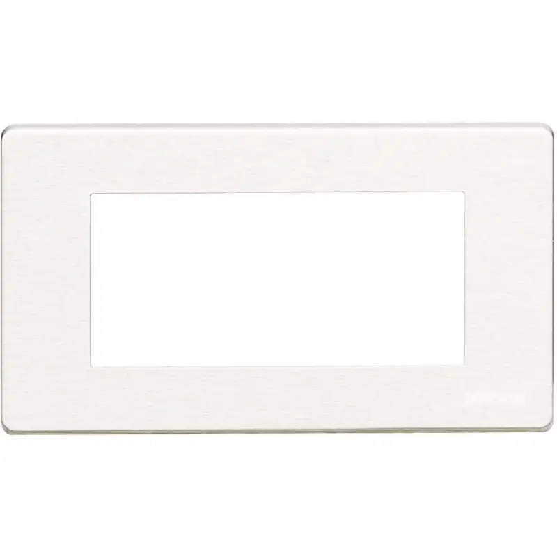 BTICINO PLACCA 4P RESINA SERIE MAGIC 504/4A/R - Ora disponibile