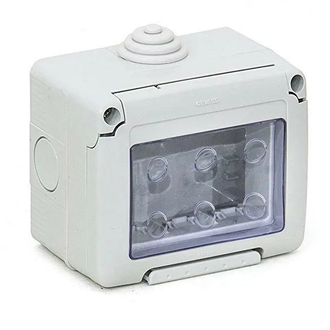GEWISS SCATOLA PORTAFRUTTO, CONTENITORE VUOTO STAGNO 3 POSTI GW27043 - Promozione