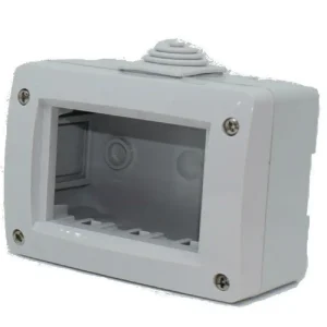 Consegna rapida | ABB SCATOLA PORTAFRUTTO CONTENITORE IP40, 3 POSTI 3 MODULI 2CSK2340CH