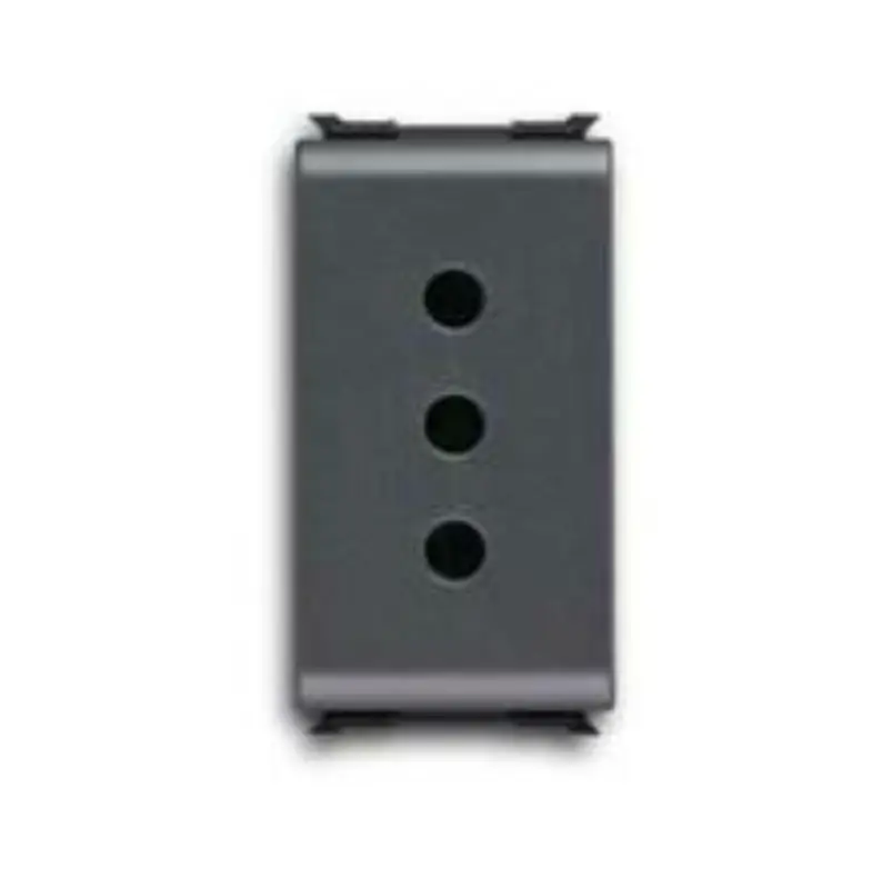 Fine serie - ABB PRESA 2P+T 10A STANDARD ITALIANA CON SCHERMI 2CSE1101EL